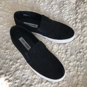 Steve Madden Black Loafers -- Zelia Size 7
